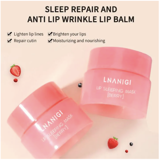 ลิปสติก ลิปแก้ปากดำ ลิปมาร์ก LANEIGE Lip Sleeping Mask 3g. ลาเนจ มาสก์ปาก สูตรเนียนนุ่ม (ชมพู)