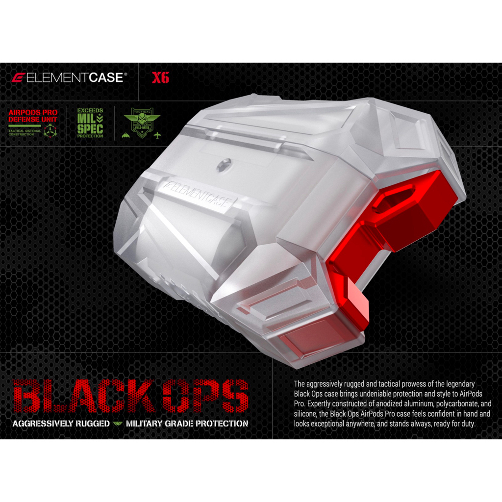 Black Ops AirPd Pro 2 & 1 Case เคสรุ่นแบลค์ออพส์ สำหรับ แอร์ผอด โปร 2 และ 1 ของแท้ 100%
