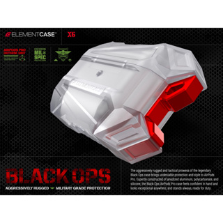 Black Ops AirPd Pro 2 &amp; 1 Case เคสรุ่นแบลค์ออพส์ สำหรับ แอร์ผอด โปร 2 และ 1 ของแท้ 100%