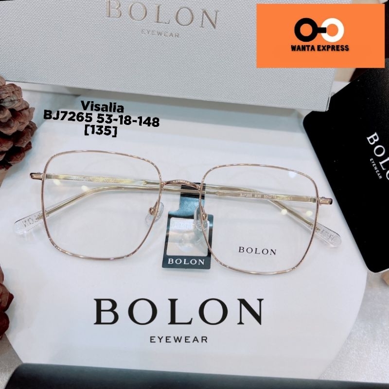 กรอบแว่น ผู้หญิง BOLON BJ7265 แท้ พร้อมเลนส์ ตัดแว่น สายตา สั้น ยาว แว่นกรองแสง บลูบล็อก ออโต้ เปลี่ยนสี ตัดตามสายตา