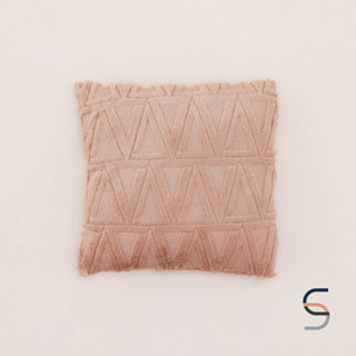 SARABARN Brown Cushion Cover | ปลอกหมอน ปลอกหมอนทรงสี่เหลี่ยม ปลอกหมอนสีน้ำตาล