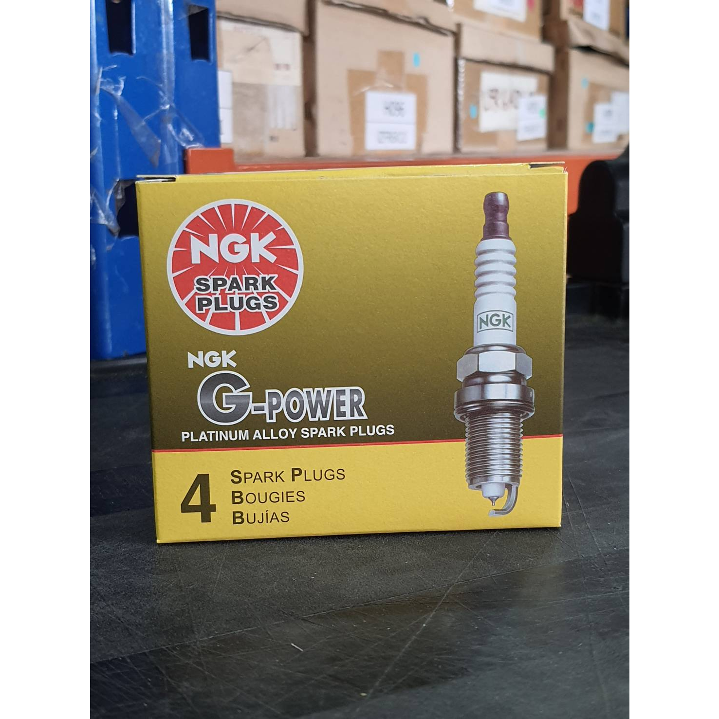 หัวเทียน NGK แท้ Mazda,NISSAN,MITSUBISHI,FORD,KIA,SUZUKI  รหัส H021 G-Power  BKR6EGP