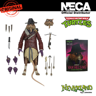 (NECA) Universal Monsters x TMNT Ultimate Splinter as Van Helsing 7-Inch Scale Action Figure