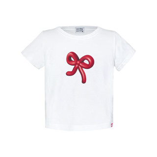 MONDAYMORNING BOWY BALLOON TEE (TEEN/WHITE)