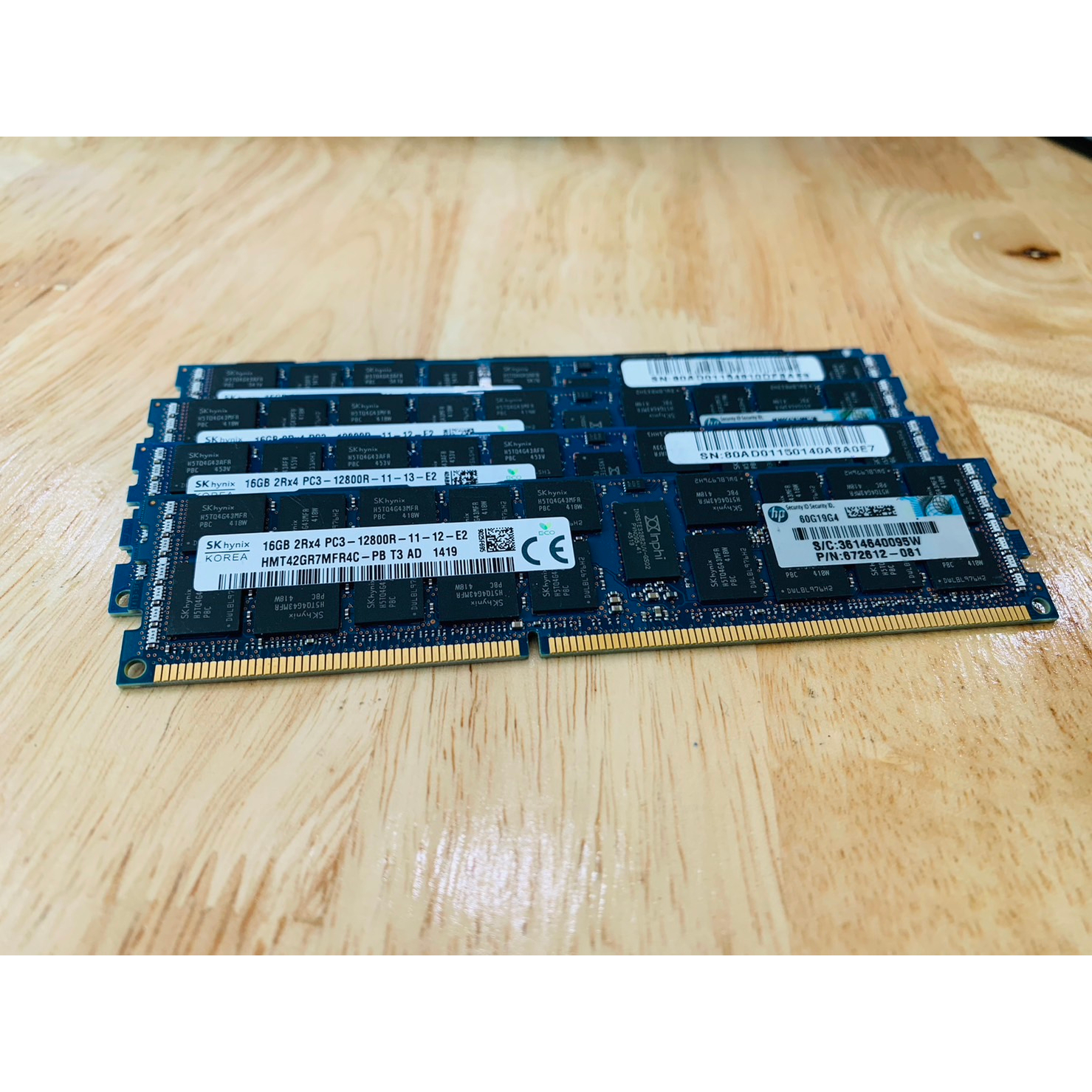 แรม Ram Server Ram ECC DDR3 / Skhynix 16GB 2Rx4 PC3-12800R สินค้ามีประกัน