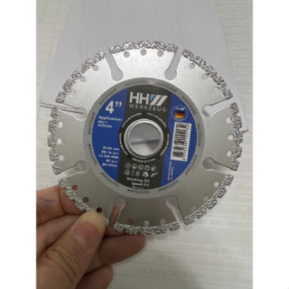 HHW ใบตัดเพชร อเนกประสงค์ 4นิ้ว DIAMOND CUTTING DISC MULTI MATERIALS 4"