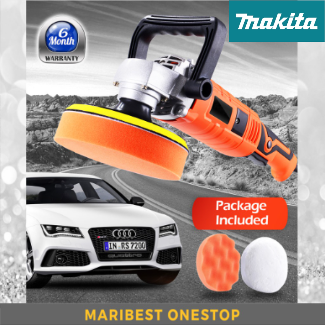 ✨Makita✨Car Polisher 1400W 180mm เครื่องขัดสีรถยนต์ ขัดเงารถยนต์ อเนกประสงค์