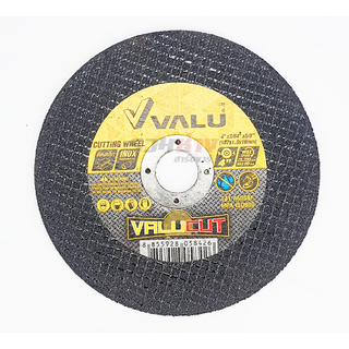 VALU ใบตัดเหล็ก ใบตัดสเตนเลส 4 นิ้ว 1 แผ่น  พิเศษ เกรดพีเมียม ใบตัด