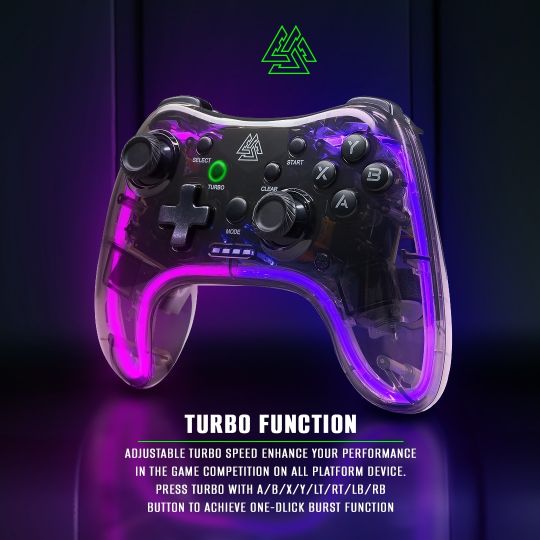 EGA TYPE J2 Gaming Joy Controller จอยเกมมิ่งไร้สาย ของแท้รับประกันสินค้า 1 ปี