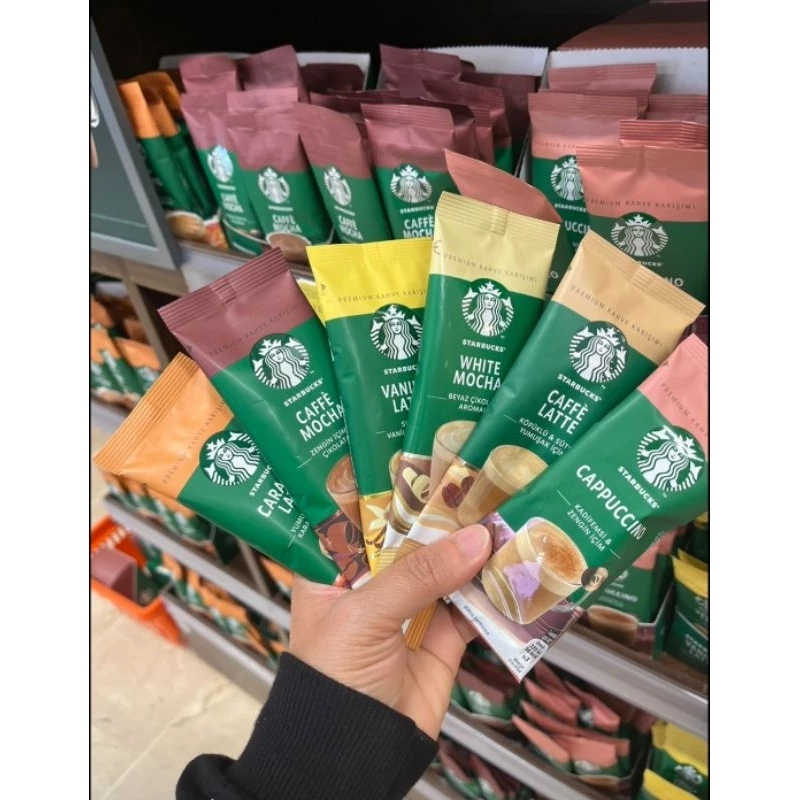 กาแฟสำเร็จรูปสตาร์บัคนำเข้าจากตุรกี พร้อมส่ง