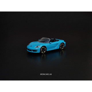 majorette porsche 718 boxster สีฟ้า