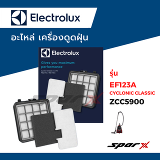 Electrolux  ฟิลเตอร์ ไส้กรอง อะไหล่เครื่องดูดฝุ่น  รุ่น ZCC5900