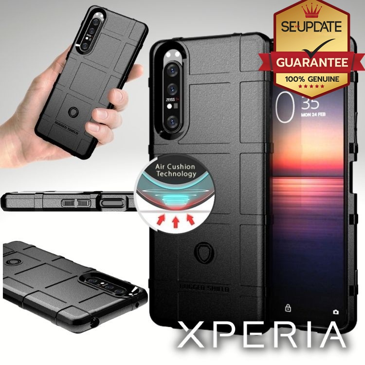 เคส FenixShield Rugged Square TPU Case สำหรับ SONY Xperia 1 / 5 / 10 / V / IV / III / II / Plus / Pr