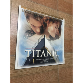 TITANIC แผ่นเลเซอร์ดิส สินค้ามือสองปกหลังมีตำหนิตามรูป