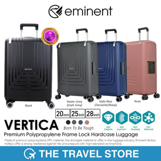 EMINENT Vertica Premium Polypropylene Frame Lock Hardcase Luggage (B0006) กระเป๋าเดินทางล้อลาก วัสดุ PP พรีเมี่ยม