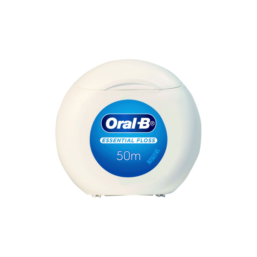 Oral-B ออรัลบี ไหมขัดฟัน เอสเซนเชียลฟรอส 50 เมตร