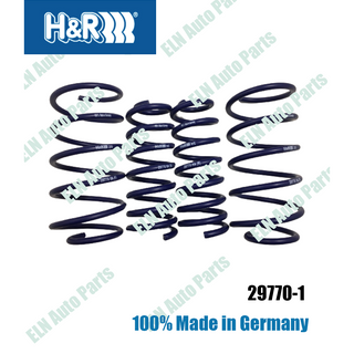 H&amp;R สปริงโหลด (lowering spring) PEUGEOT 406 1.6-3.0(incl. Diesel) ปี 1995 เก๋ง 4 ประตู เตี้ยลง 30 มิล