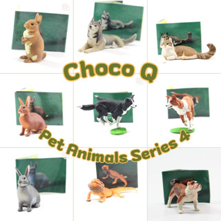 โมเดลสัตว์ประกอบ สัตว์จิ๋ว Kaiyodo ChocoQ Animatales Pet Animals Series 4