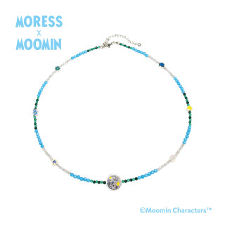 Moress Moomintroll Genuine Stones Necklace