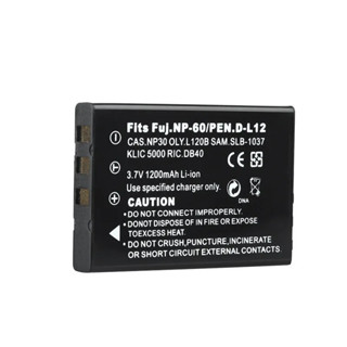 Fuji NP-60 NP60 แบตเตอรี่ 50i 601 F401 F401 ซูม F601 F601Z กล้องที่ใช้ได้