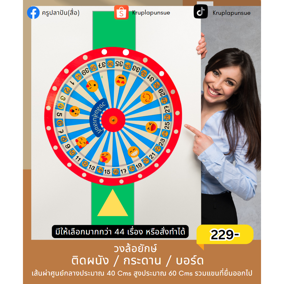 วงล้อยักษ์แบบติดผนัง/ ติดกระดาน