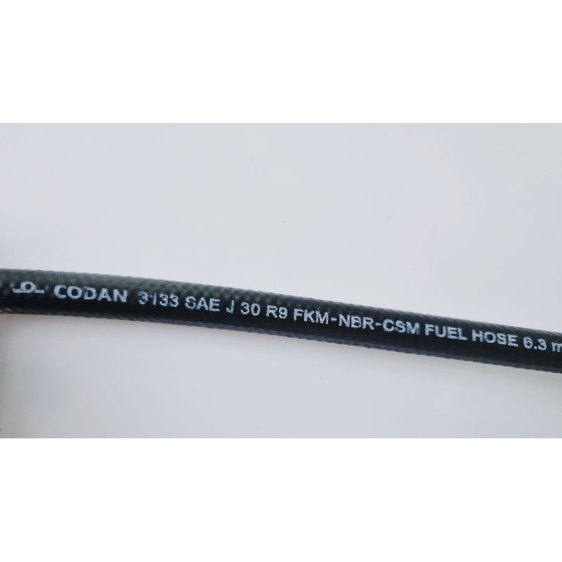 Sale! สายน้ำมัน R9 Codan แท้ (1/4 รูใน 6.3 มิล) สายน้ำมันแก๊สโซฮอล์ สำหรับ เบนซิน ดีเซล แก๊สโซฮอล์ E