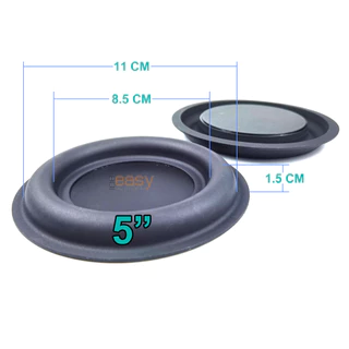 Passive radiator bass 5" 6.5" ขอบใหญ่ ราคา 1 แผ่น พาสซีฟ เรดิเอเตอร์ แผ่นพาสซีฟ พาสซีฟเบส