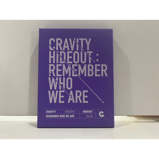 1 CD MUSIC ซีดีเพลงเกาหลี CRAVITY SEASON1. [HIDEOUT: REMEMBER WHO WE ARE] Ver.2 (F1F14)