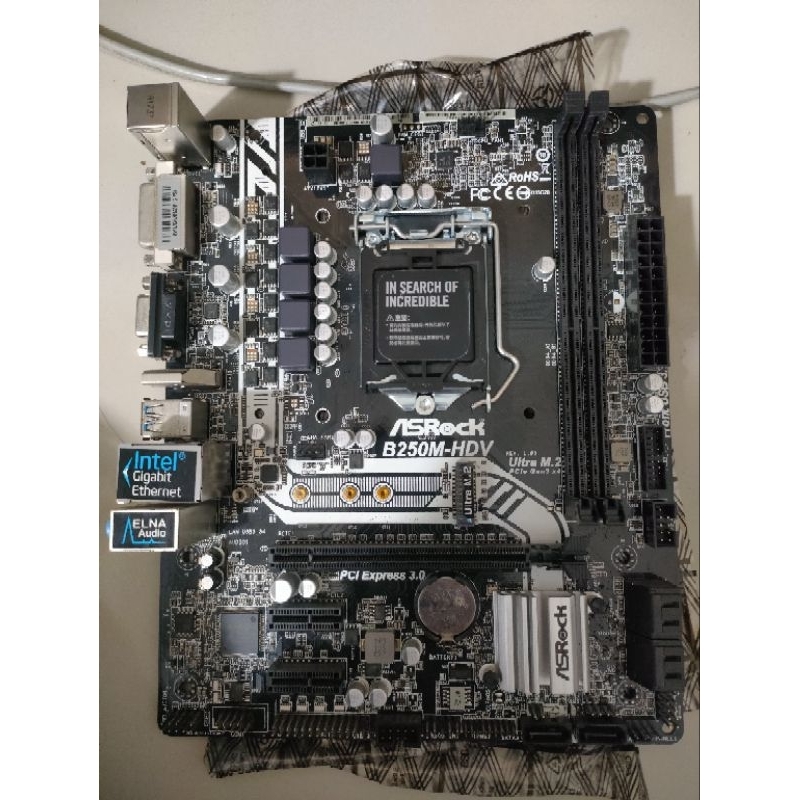 เมนบอร์ Asrock B250m-hdv Socket 1151 M.2 Gen6-7