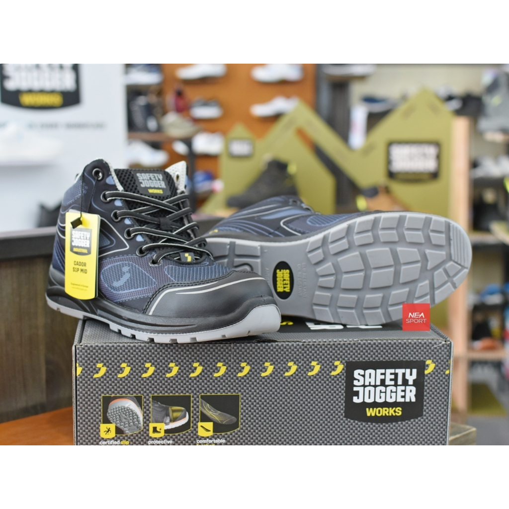 SAFETY JOGGER حذاء سلامة CADOR S1P MID بمقدمة فولاذية — صورة 6