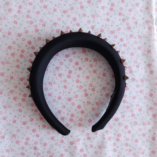 ที่คาดผม (Punk Headband) สีดำ ที่คาดผมวินเทจ ที่คาดผมร็อค ที่คาดผมพังค์