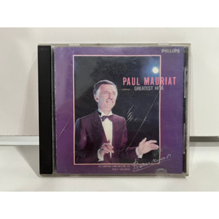 1 CD MUSIC ซีดีเพลงสากล   PAUL MAURIAT GREATEST HITS  PHILIPS PPD-1095   (G7G77)