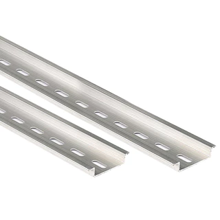 ราง DIN RAIL 1เมตร 35mm (ส่งรวมกับสินค้าอื่นในร้านไม่ได้ให้แยกสั่ง) รางปีกนก รางเทอร์มินอล รางรีเลย์