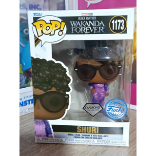 Funko Pop! : Black Panther Wakanda Forever - Shuri with Sunglasses Diamond Glitter