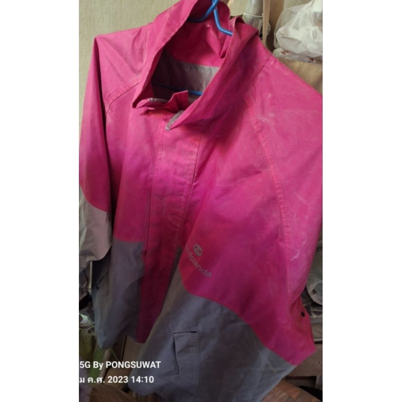 เสื้อแจ๊คเก็ตกันฝนของแท้จากfoodpanda ส่งฟรีใหม่แกะกล่องใส่กันฝนได้สบาย