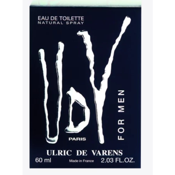 น้ำหอมผู้ชาย UDV for Men นำเข้าจากเยอรมัน 60 ml.