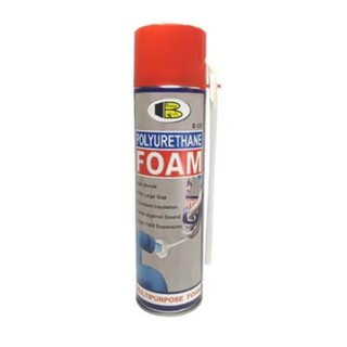 Bosny PU FOAM 500ML. สเปรย์โฟมอเนกประสงค์  บอสนี่ อุดรอยรั่ว