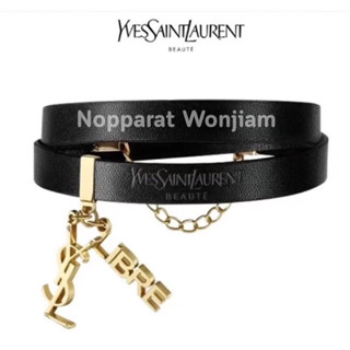 (New/แท้💯) สร้อยข้อมือ สร้อยคอ โชกเกอร์ Ysl Yves Saint Laurent ใส่ได้2แบบ