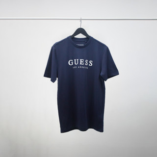  แขนสั้น GUESS (GES-017)  เสื้อแบรนด์แท้ ผ้าcotton ผ้านิ่มใส่สบาย ระบายอากาศได้ดี  ใส่ได้ทั้งชายและหญิง