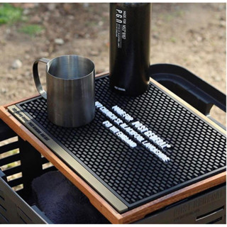 (PRE-ORDER‼️)POST GENERAL  Rubber Bar Mat Black