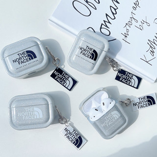 เคสแอร์พอด 3 Airpods 3 pro2 case บัตรน้ำขึ้นน้ำลง The North Face พร้อมเครื่องประดับ Airpod pro เคส Airpod 1 gen2 case