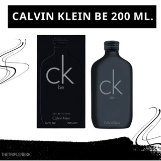 พร้อมส่ง CALVIN KLEIN น้ำหอม CK BE EDT 200 ML. 🔥ของแท้💯 ยังไม่แกะซีลค่ะ🔥