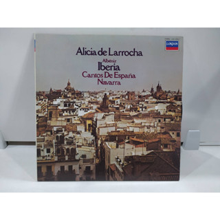 2LP Vinyl Records แผ่นเสียงไวนิล Alicia de Larrocha Albéniz Iberia   (J16D105)