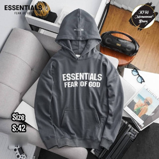 essentials เสื้อแขนยาวฮู้ด