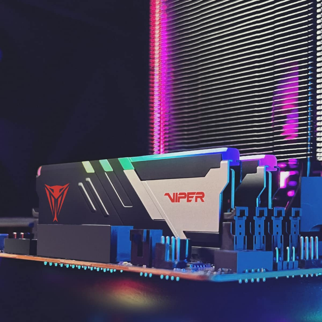 แรมพีซี Patriot Viper GAMING  VENOM RGB Ram PC DDR5 32GB DDR5 [2x16GB] 5600MHZ (PVVR532G560C36K) -LifeTime