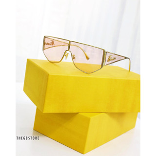 แว่นกันแดด "RUNWAY"FENDI DISCO Multicolour Pink FE40051U   / 100% AUTHENTIC