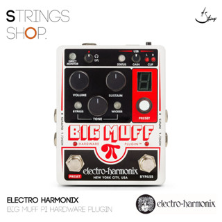 เอฟเฟคกีตาร์ Electro-Harmonix Big Muff Pi Hardware Plug-in Effects Pedal and 2-in/2-out USB Interface