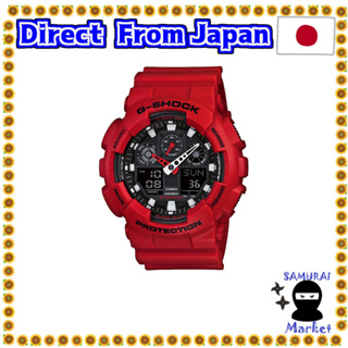 【ส่งตรงจากญี่ปุ่น】 [Casio] นาฬิกาข้อมือ Gee Shock [ของแท้] Ga-100B-4Ajf สีแดง สําหรับผู้ชาย