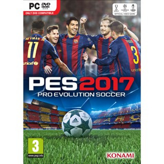 [PC GAME]Pro Evolution Soccer 2017 PC แผ่นไรท์ เกมพีซี PES2017 PC แผ่นเกมสำหรับคอมพิวเตอร์/โน๊ตบุ้ค ติดตั้งง่าย