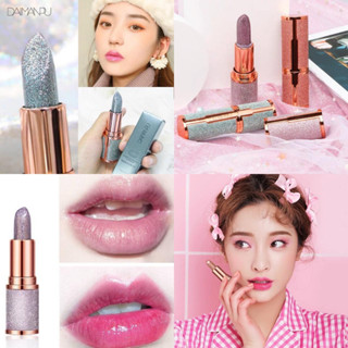 DAIMANPU ลิปสติกเปลี่ยนสีตามอุณหภูมิ มีกลิตเตอร์วิ้งๆ ประกายแวววาว